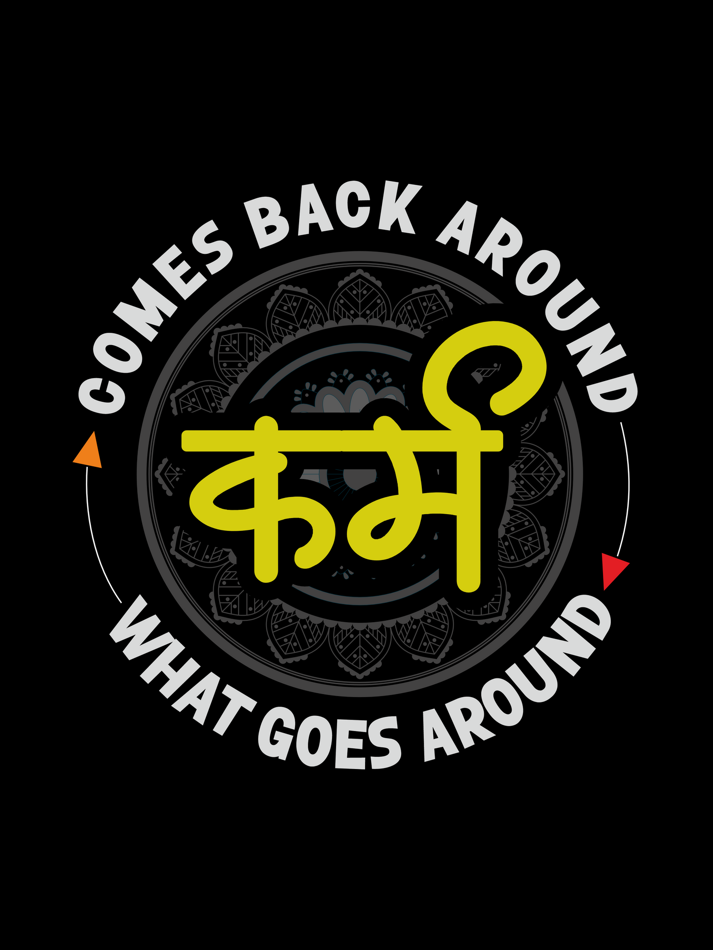 Karma – Adult Unisex Marathi T-Shirt